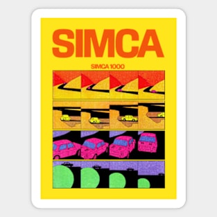 SIMCA 1000 - brochure Magnet